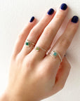 Spark Ring - Apatite