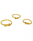 Life in Circle Stackable Ring