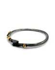 Pharoah 18k and Diamond Bangle