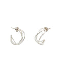 Dragonfly Hoop Stud Earrings