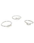 Life in Circle Stackable Ring