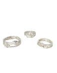 Sterling Silver Triple Ring