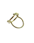 Life in Circle Ring - 14k Solid Gold