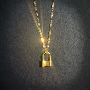 Unlocked Gold Vermeil Necklace