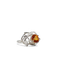 Sculpture Ring - Sterling Silver, Anastasia Topaz