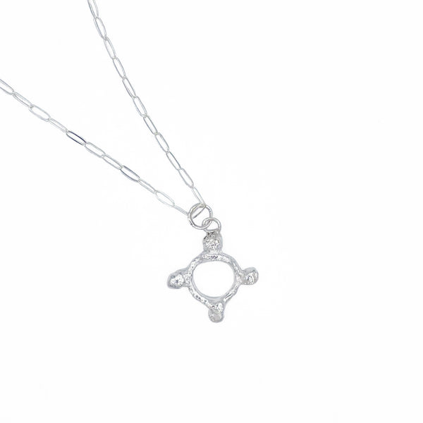 Sterling Silver Compass Pendant – Gillian Trask