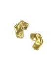 Maru Ribbon Gold Vermeil Large Wrap Earrings
