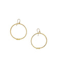 Gold Vermeil Hoop Earrings