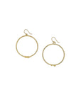 Gold Vermeil Hoop Earrings