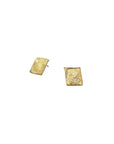 Maru Gold Vermeil Ribbon Studs