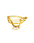 Harp Ring - Gold Vermeil