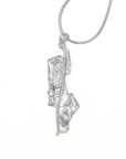 Sterling Silver Sculpture Pendant