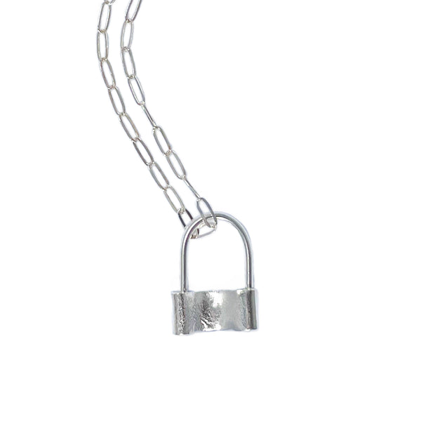Sterling Silver Unlocked Charm Necklace – Gillian Trask