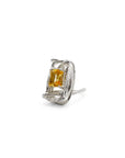 Sculpture Ring - Sterling Silver, Citrine