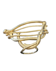 Gold Vermeil Harp Ring - Raise Them Up!