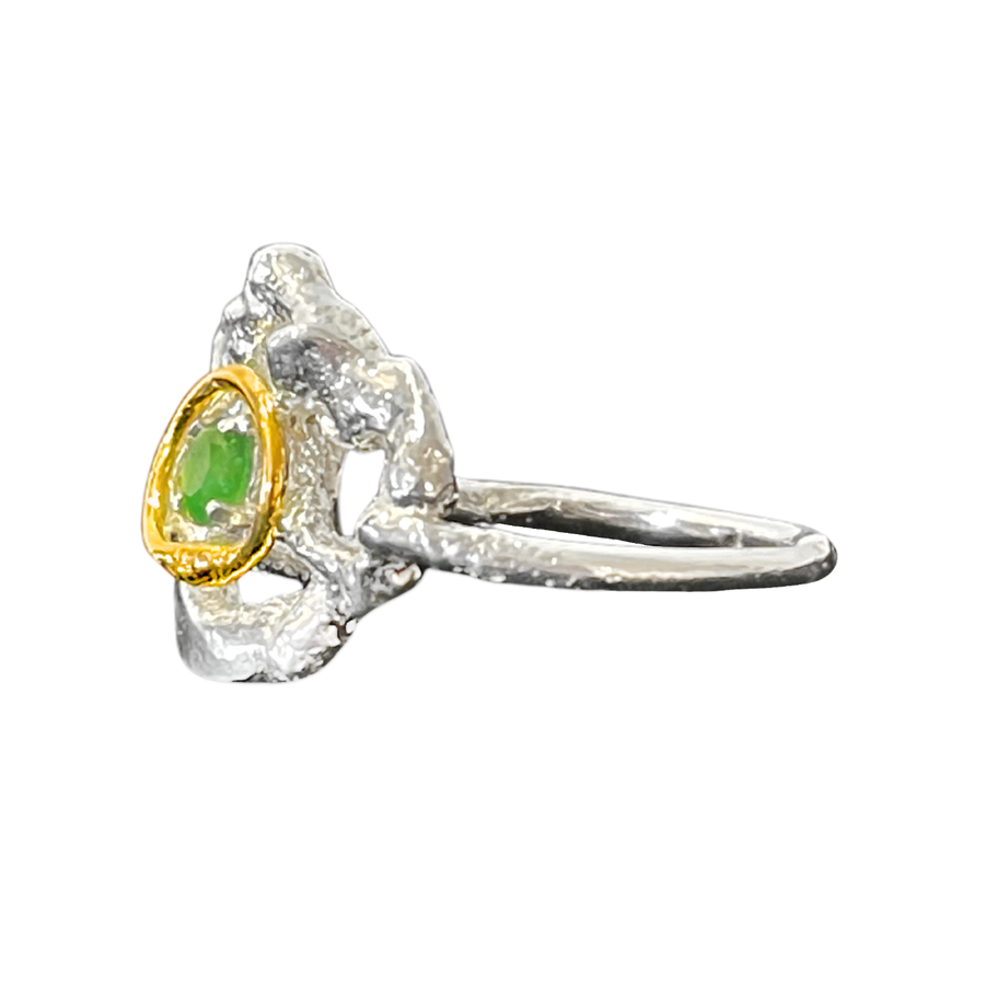 Inner Child’s Crown - Emerald 14K Gold Ring